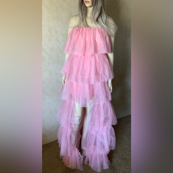Strut & Bold Dresses & Skirts - 143LT High Low Women's Pink Dress